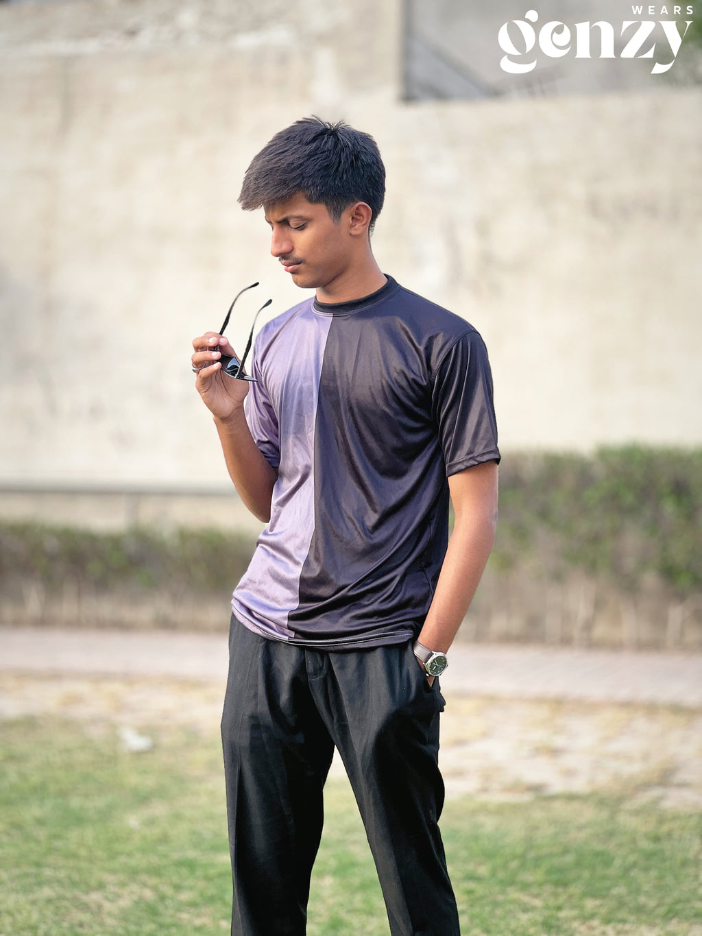 Shinny Wings Half Sleeve Graphic T-Shirt for Men